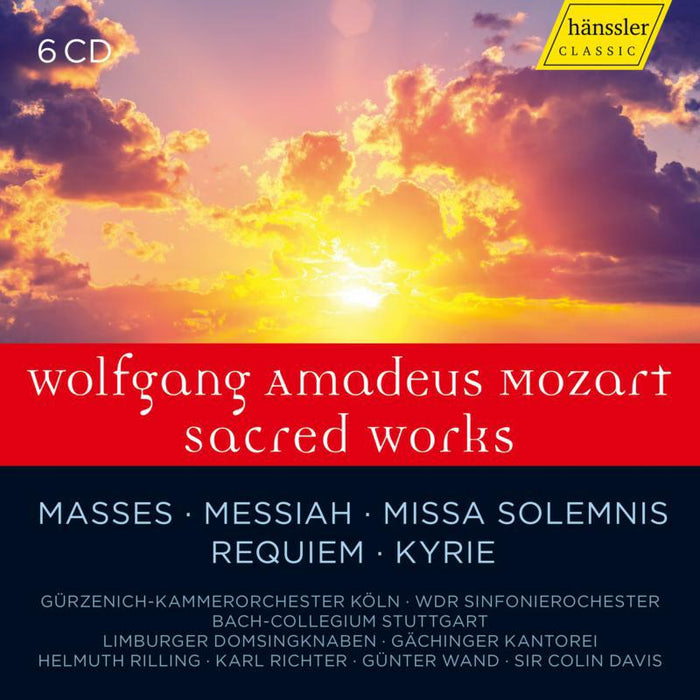 Various - Wolfgang Amadeus Mozart: Sacred Works - HC20048