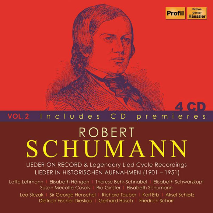 Various - Robert Schumann: Lieder on record - PH21025