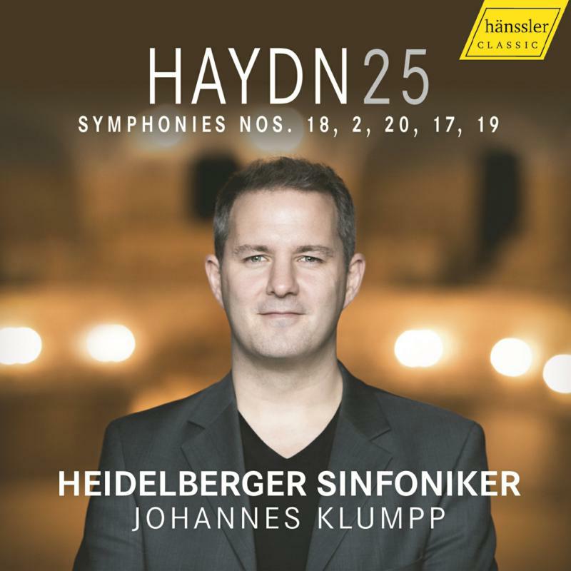 Heidelberger Sinf/Klumpp - Joseph Haydn: The Complete Symphonies Vol. 25, Symphonies Nos 18, 2, 20, 17 & 19 - HC21035