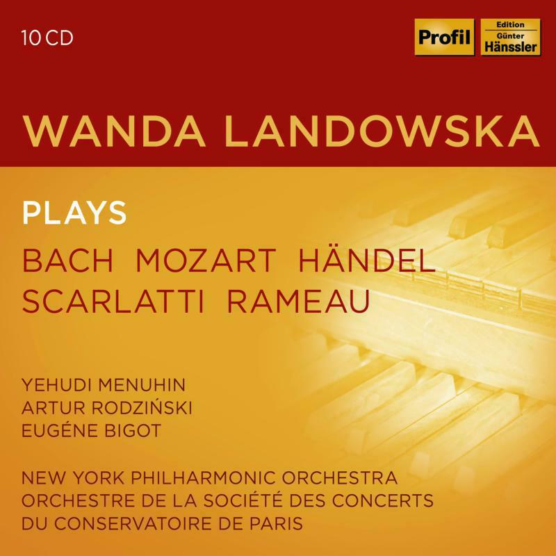 Landowska - Wanda Landowska plays Bach, Mozart, Handel, Scarlatti, Rameau - PH22027