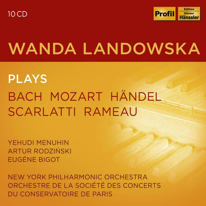 Landowska - Wanda Landowska plays Bach, Mozart, Handel, Scarlatti, Rameau - PH22027