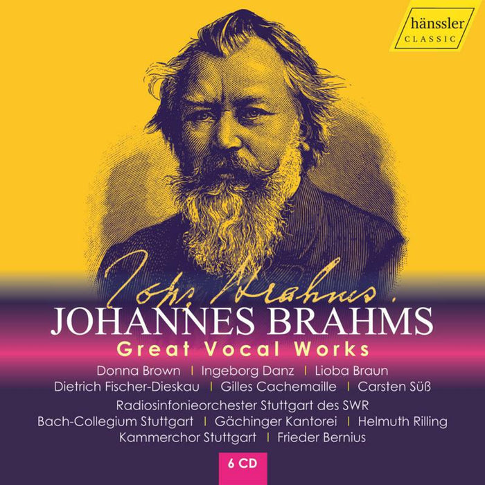 Various - Johannes Brahms: Great Vocal Works - HC22044