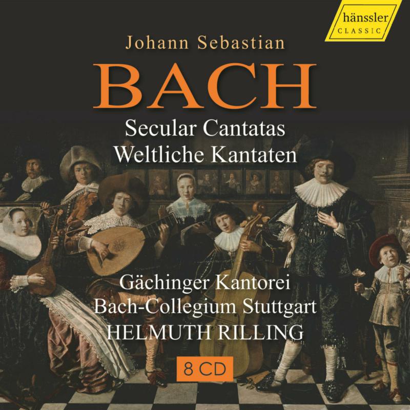 Gachinger Kantorei; Bach-Collegium Stuttgart; Helmuth Rilling - Johann Sebastian Bach: Weltliche Kantaten ('Secular Cantatas') - HC23011
