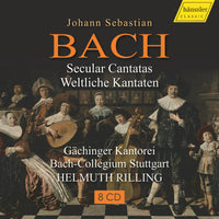 Gachinger Kantorei; Bach-Collegium Stuttgart; Helmuth Rilling - Johann Sebastian Bach: Weltliche Kantaten ('Secular Cantatas') - HC23011