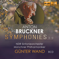 NDR Sinfonieorchester; Munchner Philharmoniker; Gunter Wand - Anton Bruckner: Symphonies 3-9 - PH23012