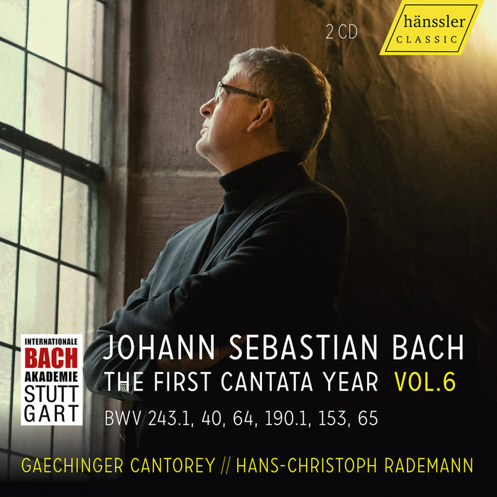 Gaechinger Cantorey; Hans-Christoph Rademann - VISION.BACH - The First Cantata Year, Vol. 6 (BWV 243.1, 40, 64, 190.1, 153, 65) - HC23030