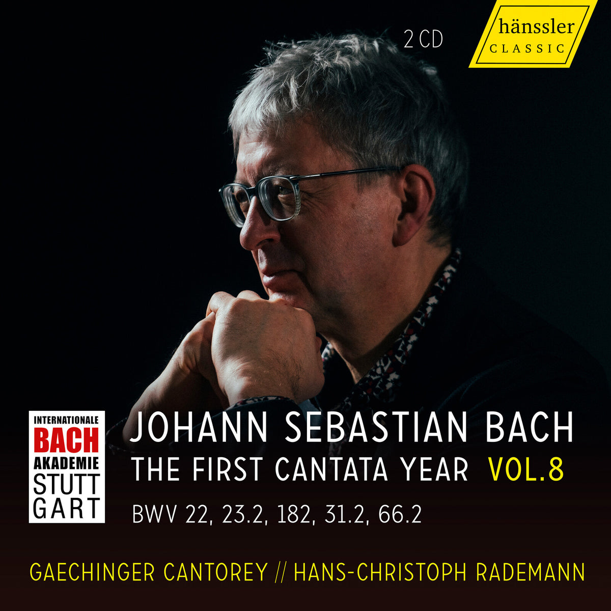 Gaechinger Cantorey; Hans-Christoph Rademann - VISION.BACH - The First Cantata Year, Vol. 8 (BWV 22, 23.2, 182, 31.2, 66.2) - HC23032
