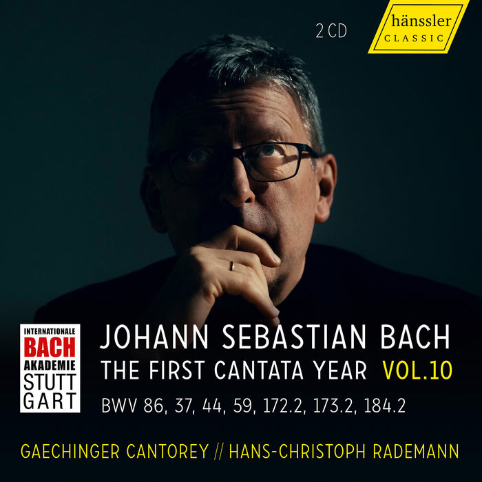 Gaechinger Cantorey; Hans-Christoph Rademann - VISION.BACH - The First Cantata Year, Vol. 10 (BWV 86, 37, 44, 59, 172.2, 173.2, 184.2) - HC23034