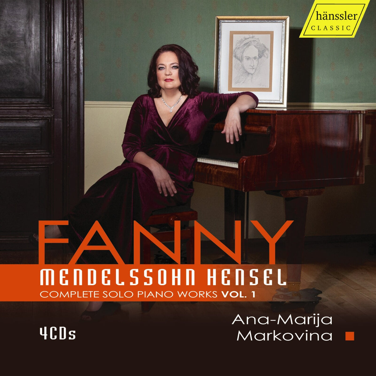 Ana-Marija Markovina - Fanny Mendelssohn Hensel: Complete Solo Piano Works, Vol. 1 - HC23071
