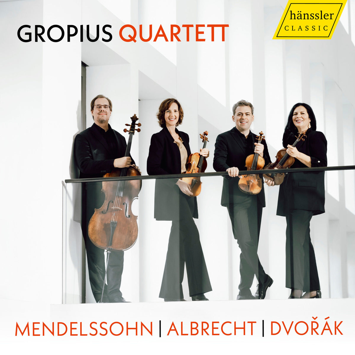 Gropius Quartett - Gropius Quartett - Works by Mendelssohn, Albrecht and Dvorak - HC23076