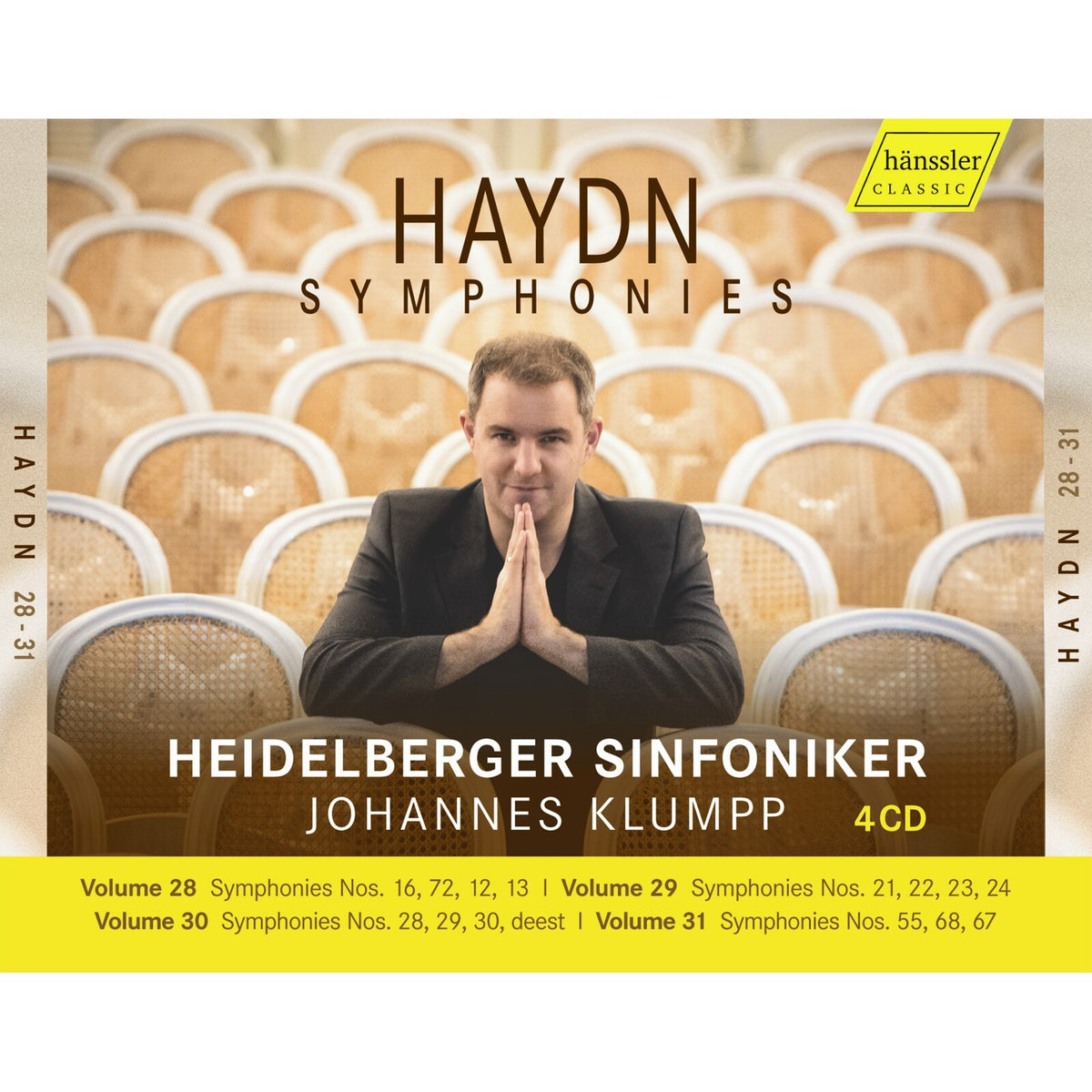 Heidelberger Sinfoniker; Johannes Klumpp - Joseph Haydn: Complete Symphonies, Vol. 28-31 - HC23081
