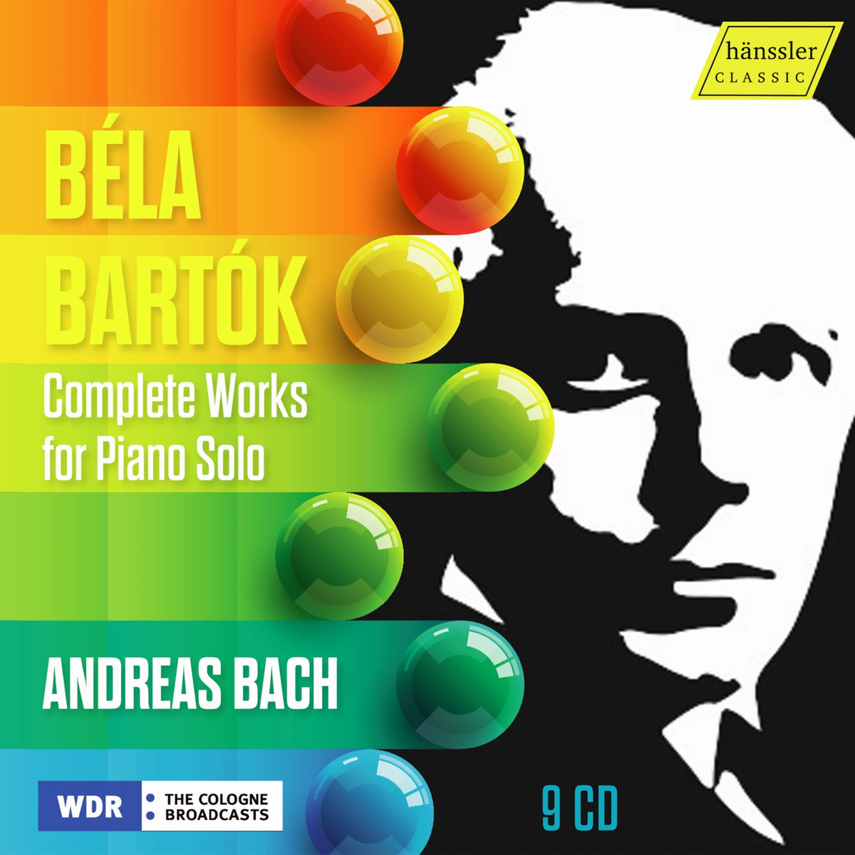 Andreas Bach - Bela Bartok: Complete Works for Piano Solo - HC24001