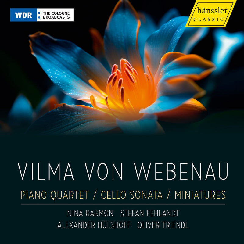 Nina Karmon; Stefan Fehlandt; Alexander Hulshoff; Oliver Triendl - Vilma Von Webenau: Piano Quartet, Cello Sonata; Miniatures - HC24008