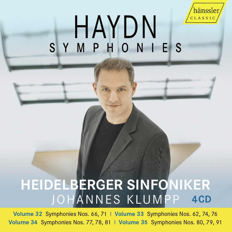 Heidelberger Sinfoniker; Johannes Klumpp - Joseph Haydn: Complete Symphonies, Vol. 32-35 - HC24039