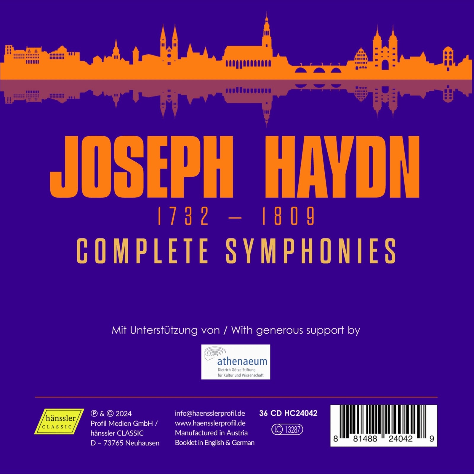 クラシック Joseph Haydn: The Symphonies 32CD Dennis Russell Davies - Joseph Haydn - The Complete