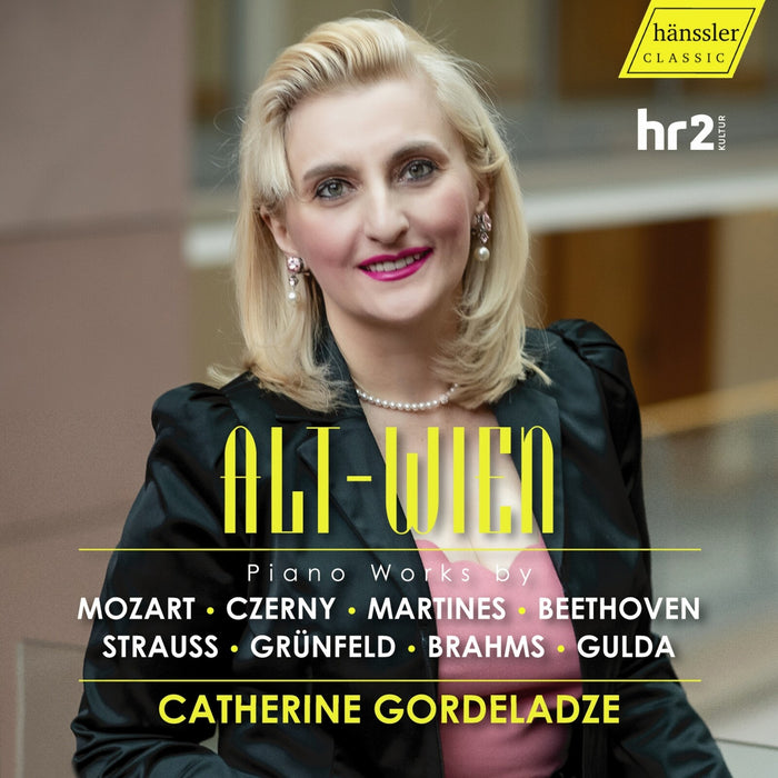 Catherine Gordeladze - ALT-WIEN - Piano Works by Mozart; Czerny; Martines; Beethoven; Strauss; Grunfeld; Grunfeld; Gulda - HC24050