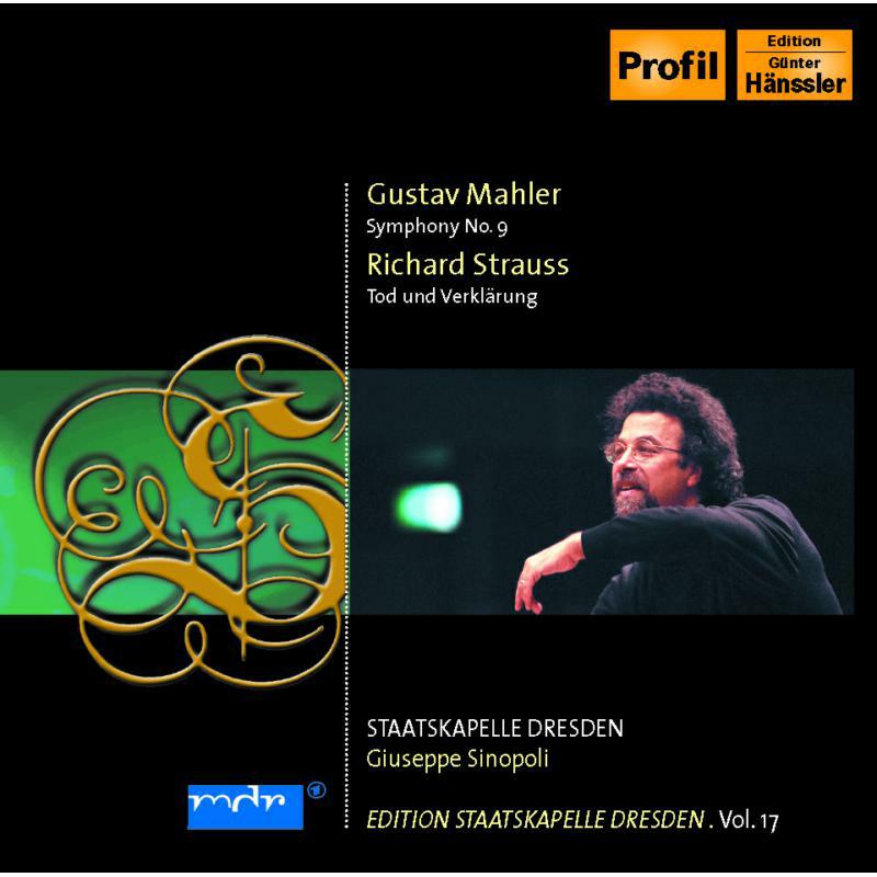 Staatskapelle:Sinopoli - MAHLER: Symphony No. 9 / STRAUSS, R.: Tod und Verklarung - PH07004