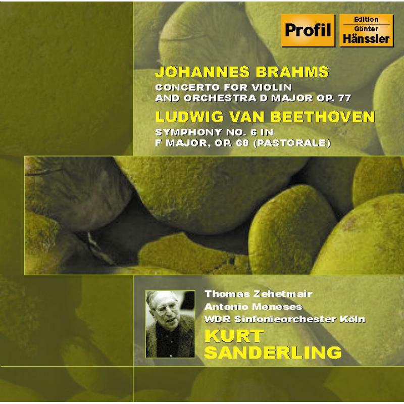 Zehetmair:Wdr So:Sanderling - BEETHOVEN: Symphony No. 6 / Choral Fantasy / BRAHMS: Double Concerto - PH08005