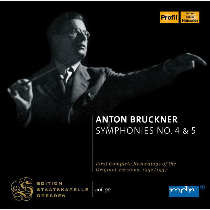 Staatskapelle Dresden:Bohm - Bruckner: Symphonies Nos. 4 5 Vol. 32 - PH09025