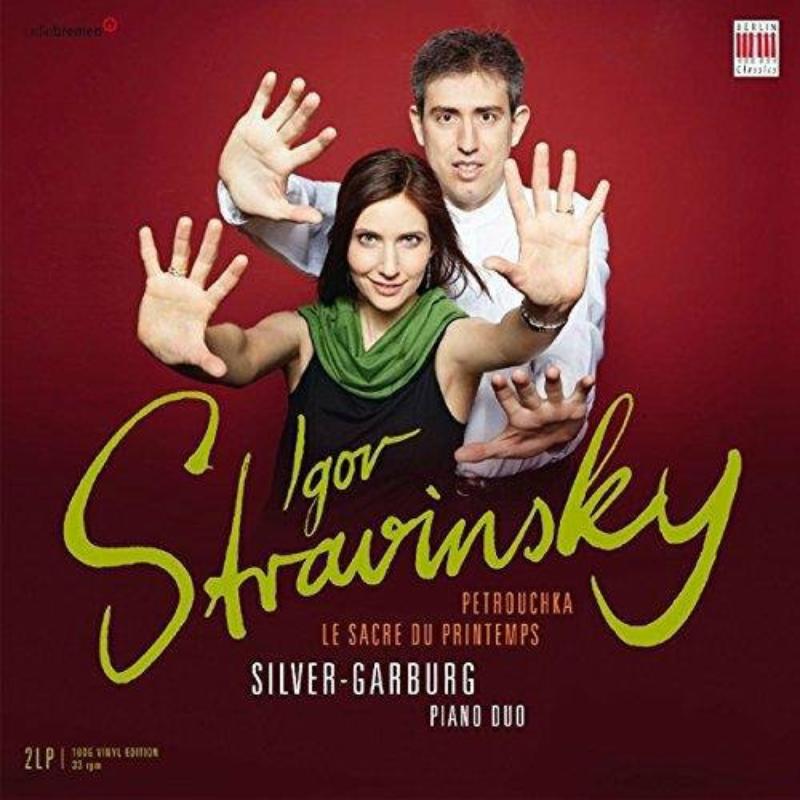 Silver Garburg Piano Duo - Stravinsky: Petrouchka & Sacre Du Printemps Arr. Piano Duo - 0300669BC