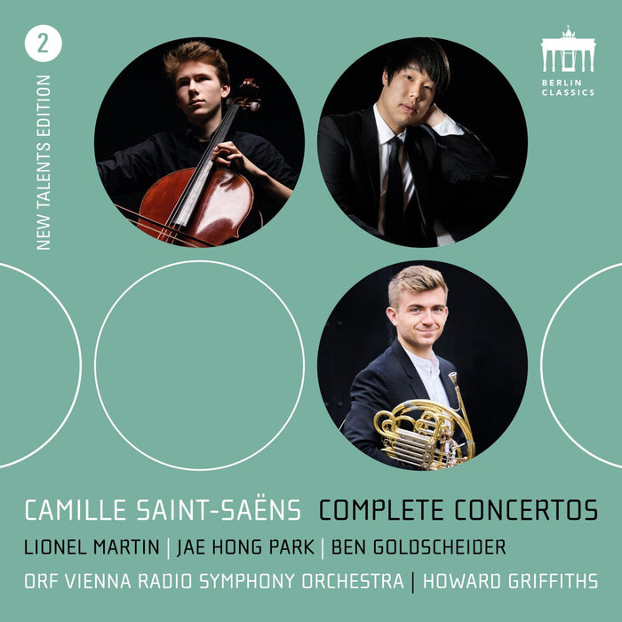 Jae Hong Park, Lionel Martin, Ben Goldscheider, Howard Griffiths, ORF Vienna Radio Symphony Orchestra - Camille Saint-Saens: Complete Concertos (New Talents Edition #2) - 0304153BC