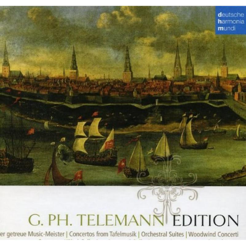 Bach, Mechthild/Blochwitz, Hans Peter/Camerata Koln/Daubigney, Jocelyn/Mannov, Johannes/Schafer, Wolfgang/Schlick, Barbara/Schneider, Michael/Wessel, Kai - Telemann Edition - 88765443422