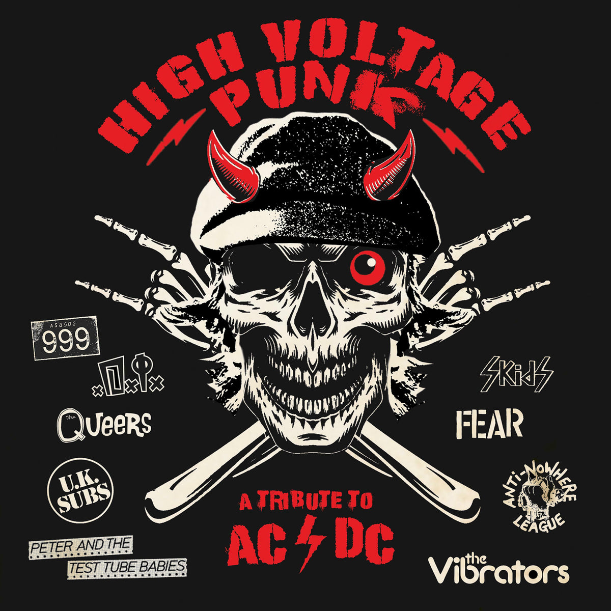Various Artists - High Voltage Punk - A Tribute To AC/DC - CLOLP3658