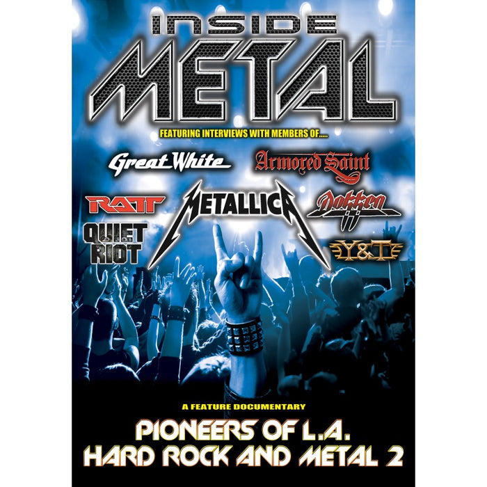 Various Artists Inside Metal: Pioneers Of L.A. Hard Rock And Metal DVD
