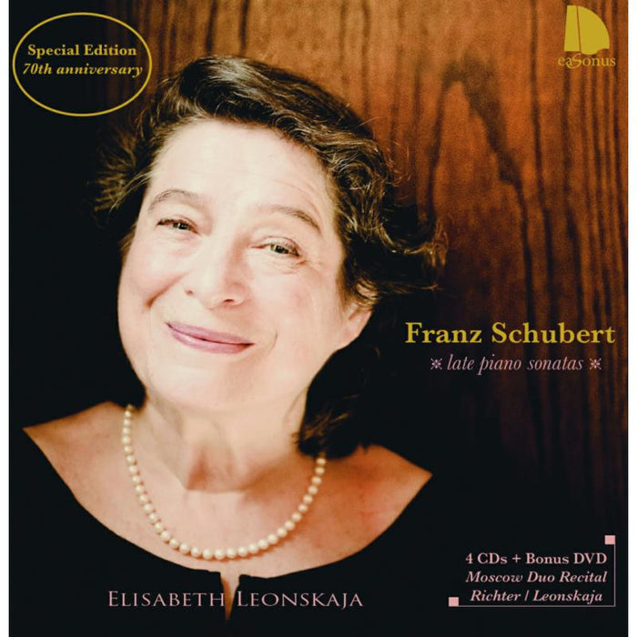 Elisabeth Leonskaja - Schubert: Late Piano Sonatas (4 CDs + Bonus DVD) - EAS29300