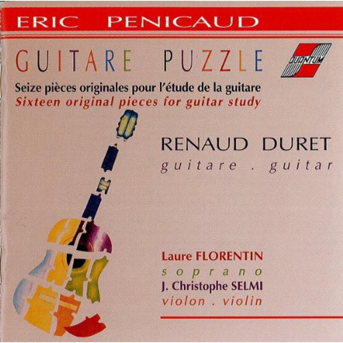 Penicaud - Seize pieces originales pour l'etude de la guitare - QM6988