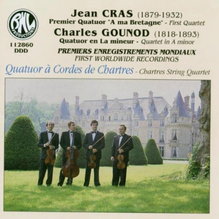 Quatuor A cordes de Chartres - Quatuor A cordes A ma Bretag - BNL112860