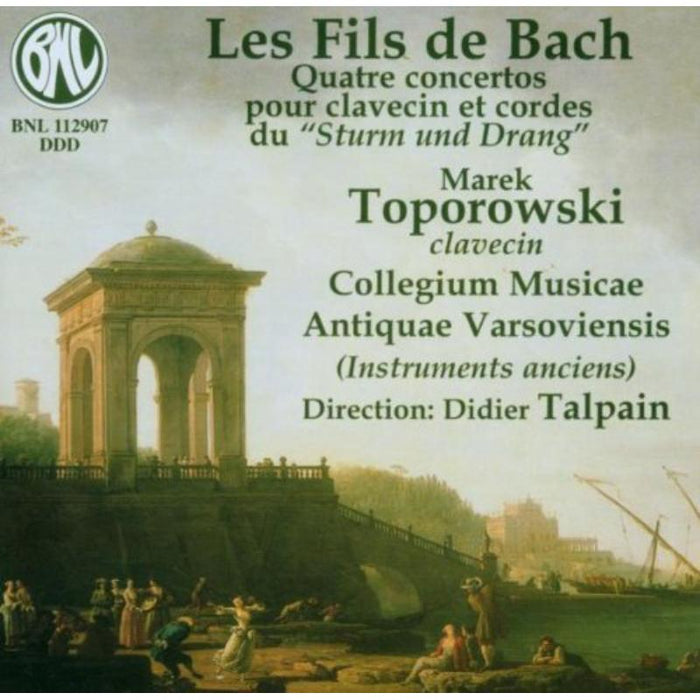 M.Toporowski, clavecin- Ensemble Baroque de Varsov - Ctos pour clavecin & orchestre - BNL112907