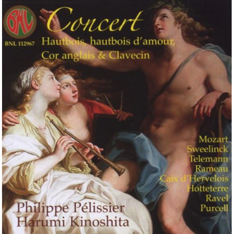 Pelissier/Kinoshita - Concert - Hautbois, Cor Anglais & Clavecin - BNL112967