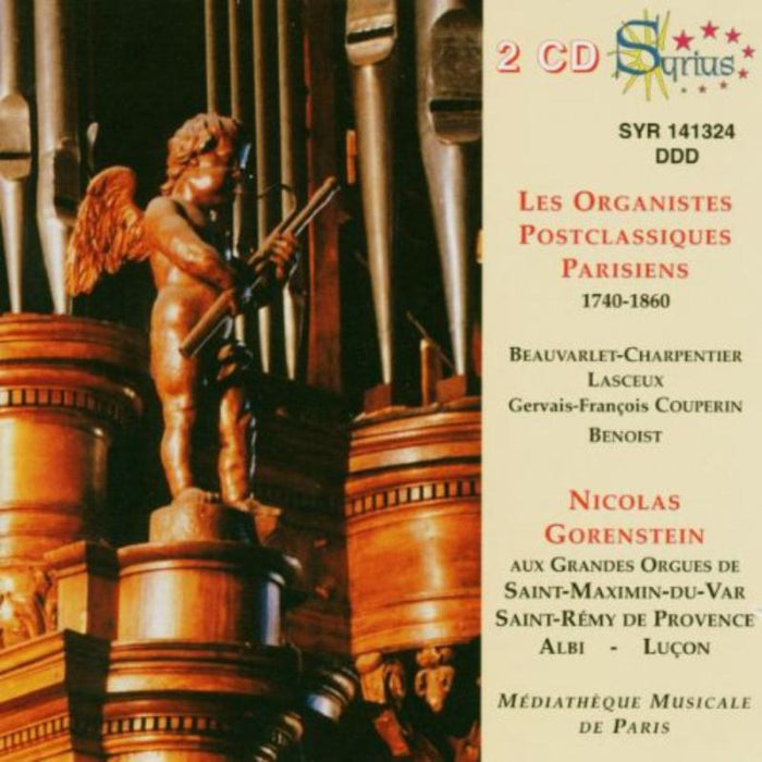 N. Gorenstein aux grandes orgues de St Maximin, St - Oeuvres D'orgue De Beauvarlet-Charpentier, Benoist - SYR141324