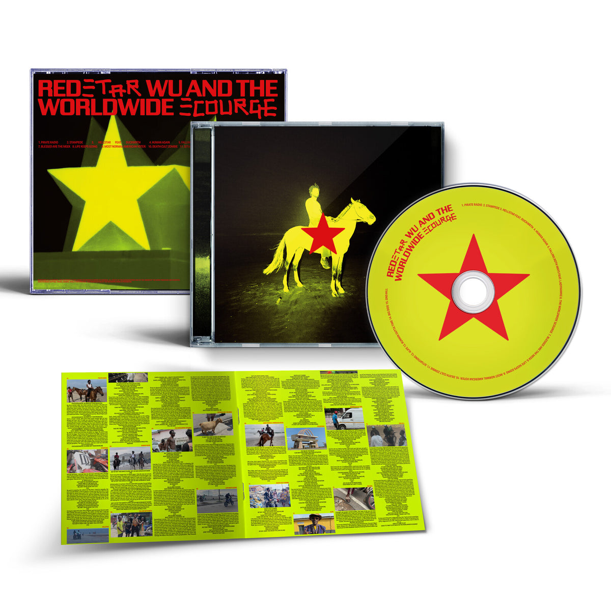 Genesis Owusu - REDSTAR WU & THE WORLDWIDE SCOURGE - OURCD3005