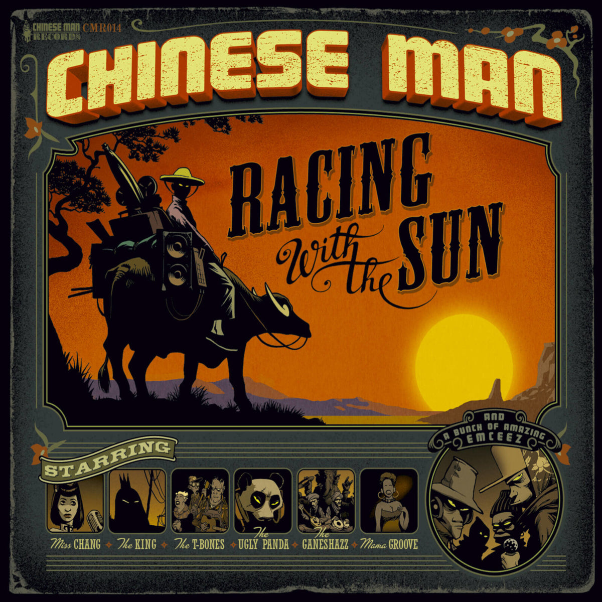 Chinese Man - Racing With The Sun - CMR014