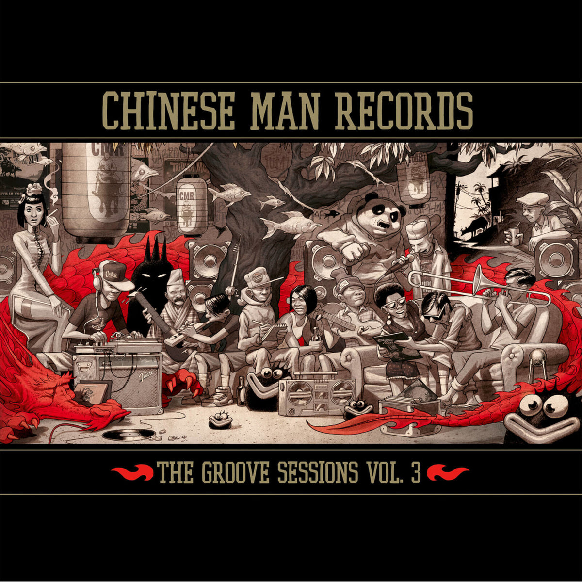 Chinese Man - Groove Sessions Vol 3 - CMR027