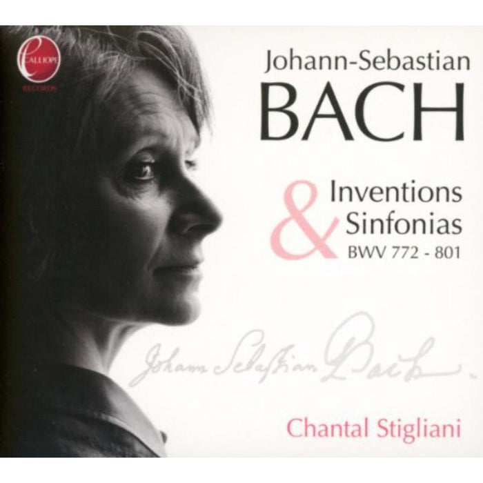 Chantal Stigliani - Inventions and Sinfonias - CAL1211RSK