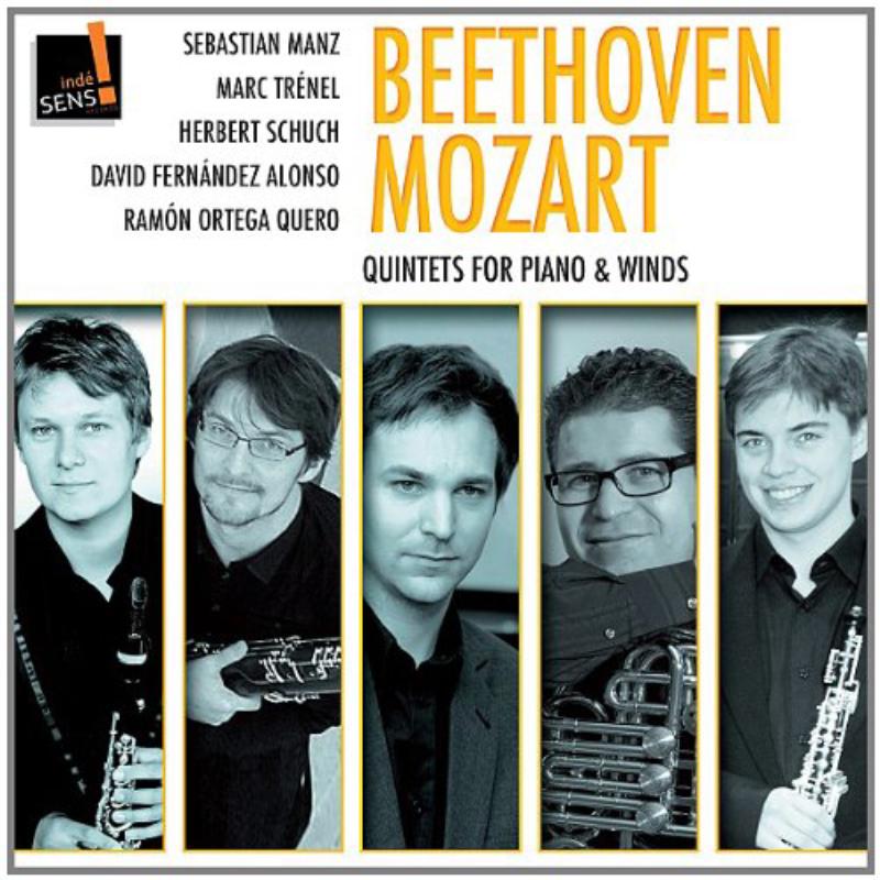 Beethoven & Mozart - Quintets For Piano & Wind - INDE039RSK