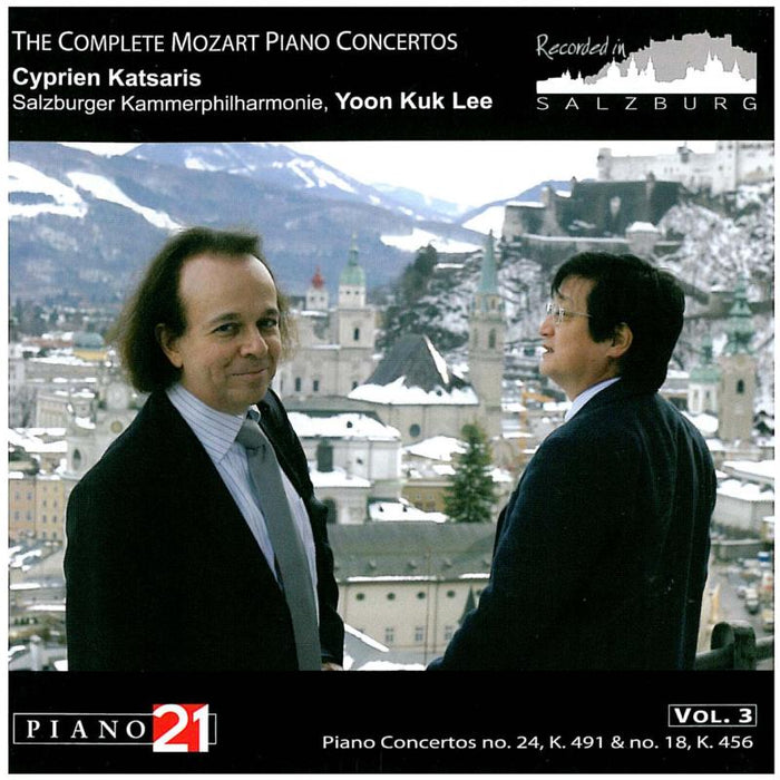 Katsaris/Salzburger Kammerphilharmonie - Complete Mozart Piano Concertos (Archives Vol.3) - P21021