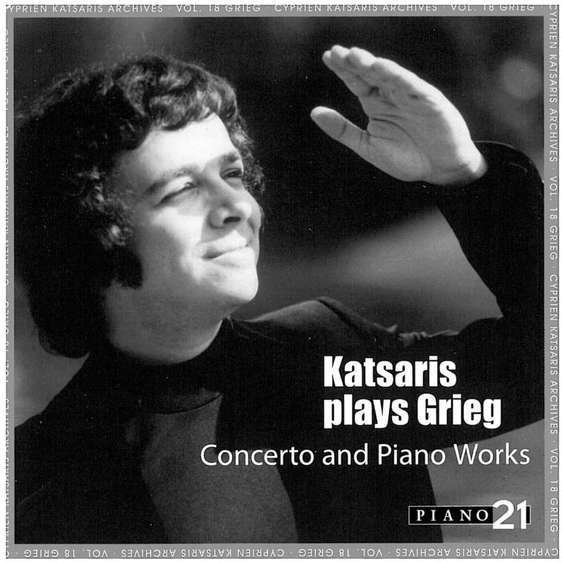 Katsaris/Grosses Rundfunkorchester Leipzig - Concerto for Piano & Orch.in Amin, 18 Lyric Pieces - P21028