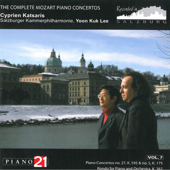 Katsaris/Salzberger  Kammerphilharmonie - Complete Mozart Piano Concertos - P21039