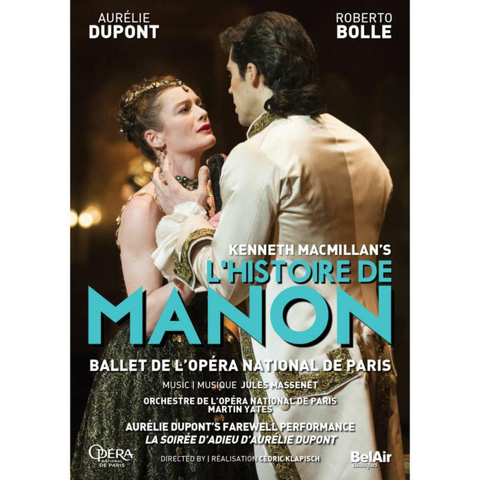 Aurelie Dupont/Roberto Bolle - Macmillan:Histoire De Manon - BAC135