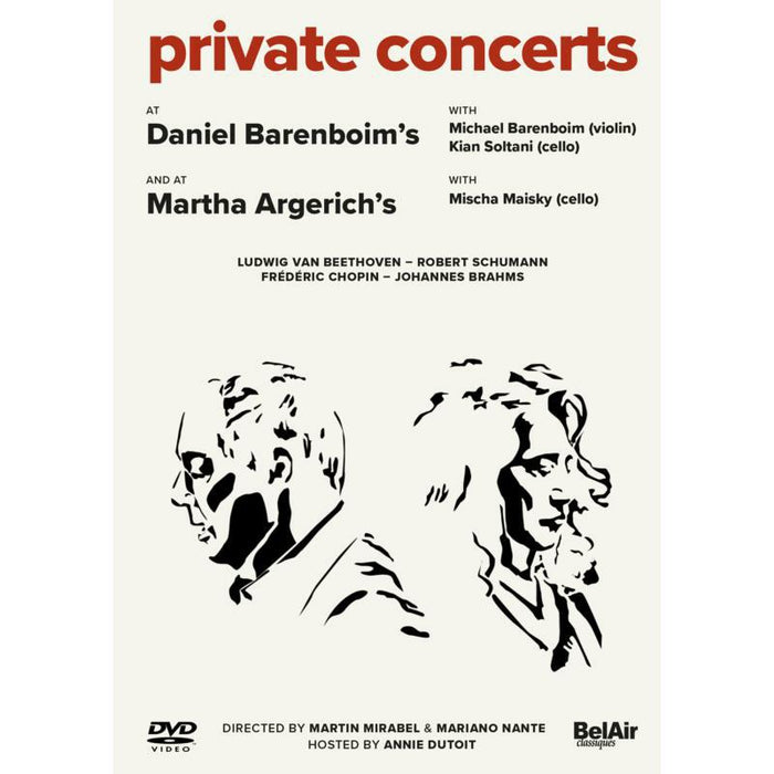 Barenboim/Soltani/Maisky - Private Concerts at Daniel Barenboim's and at Martha Argerich's - BAC189