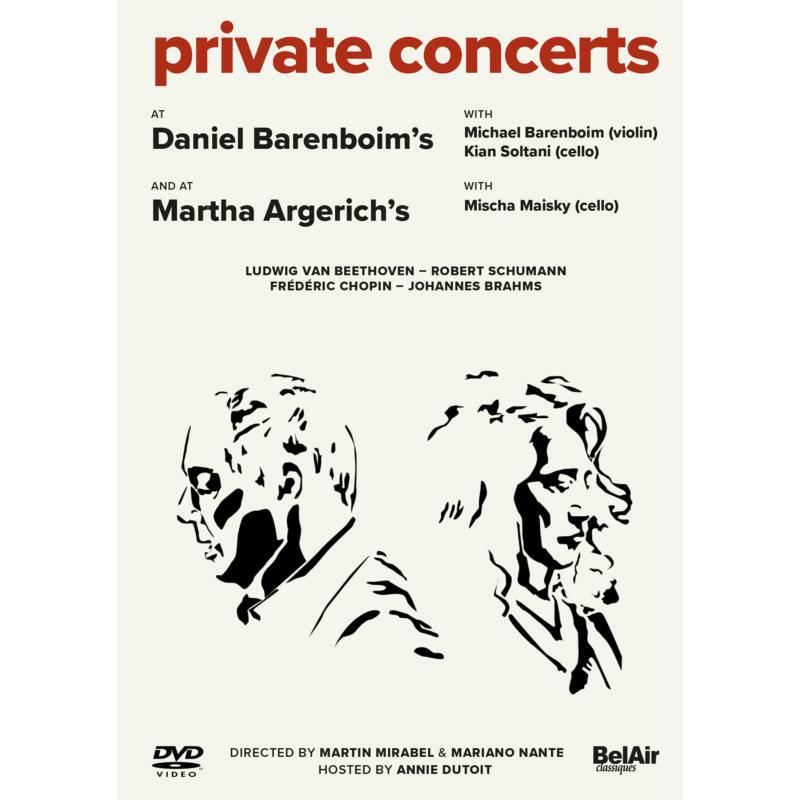 Barenboim/Soltani/Maisky - Private Concerts at Daniel Barenboim's and at Martha Argerich's - BAC189