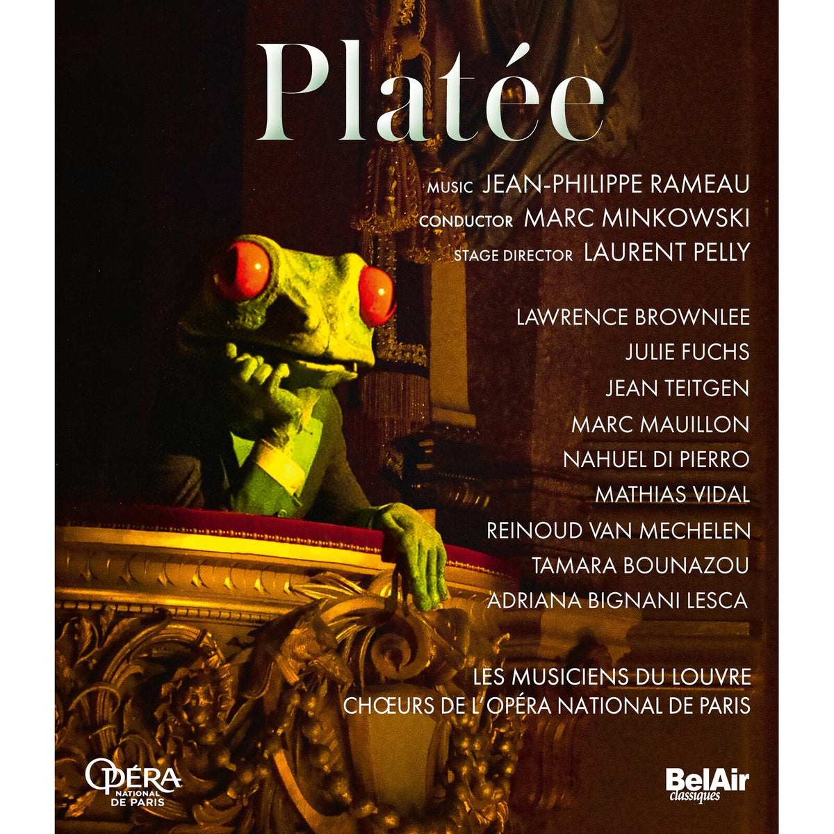 Lawrence Brownlee; Julie Fuchs; Jean Teitgen; Marc Maullon; Nahuel Di Pierro; Mathias Vidal; Reinoud van Mechelen; Les musiciens du Louvre; Choeurs de l'Opera National de Paris; Marc Minkowski - Jean-Philippe Rameau: Platee - BAC524