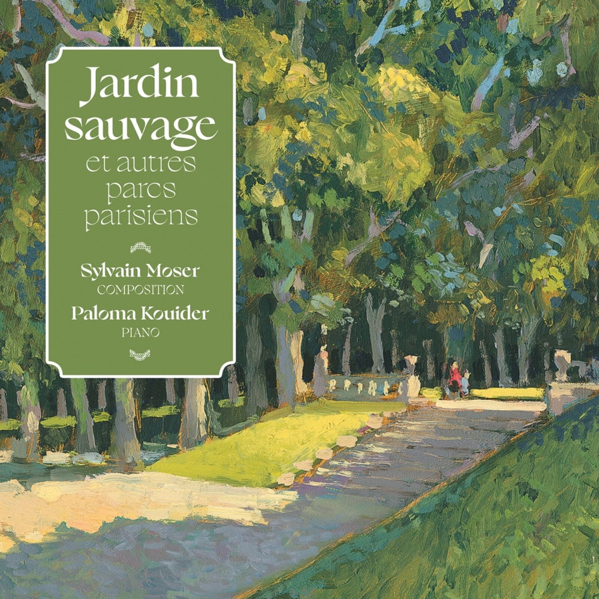 Moser,Sylvain / Paloma Kouider - Jardin Sauvage Et Autres Parcs Parisiens - BD26573CD