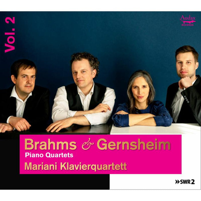 Mariani Klavierquartett - Brahms & Gernshiem: Piano Quartets - ADX11202