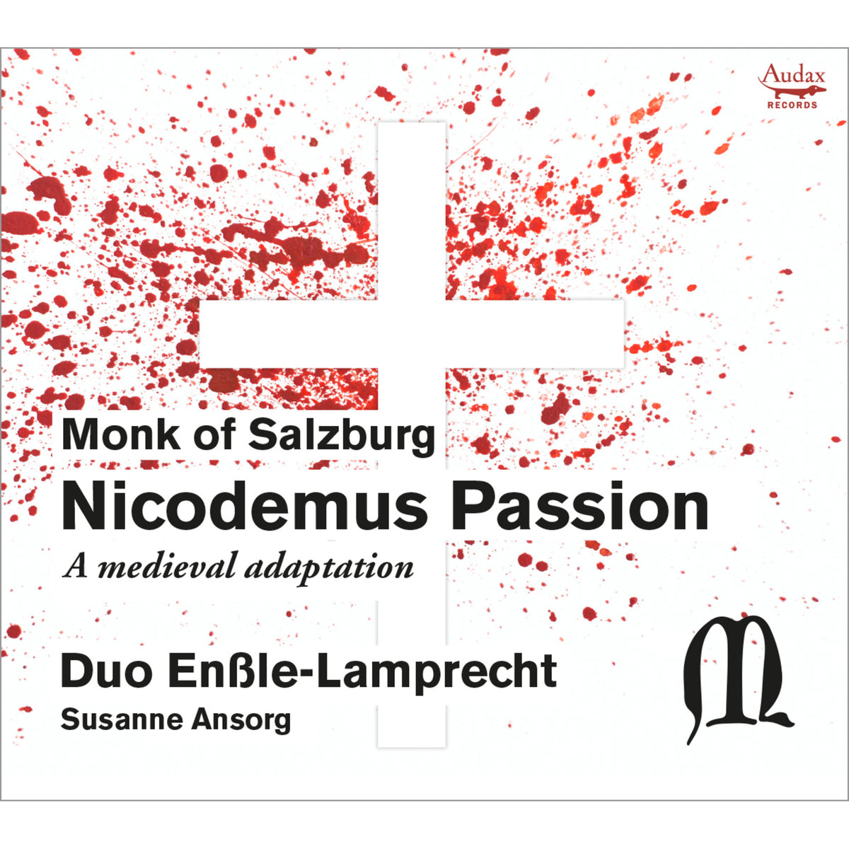 Duo Enssle-Lamprecht, Susanne Ansorg - Nicodemus Passion - A medieval adaptation - ADX11212