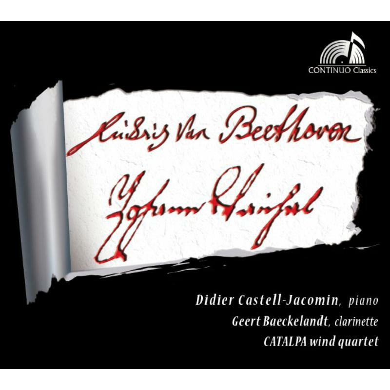 Catalpa Wind Quartet - Jean-Baptiste Vanhal: Sonata Nos 1 & 3 for Clarinet, Ludwig van Beethoven: Quintet for Piano and Winds - CC777720
